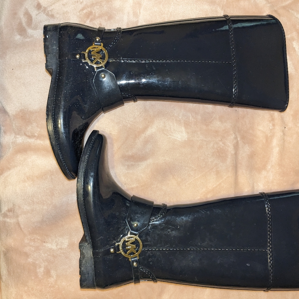 MK rain boots